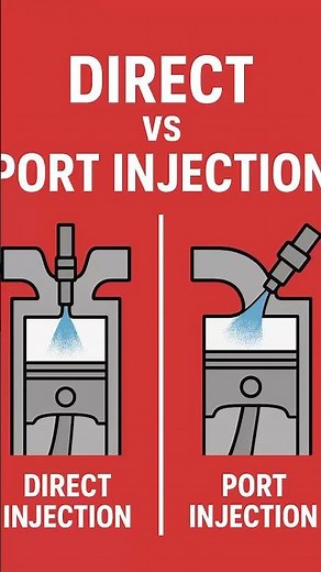Fuel Fight: Direct vs Port Injection! #carcommunity #viral