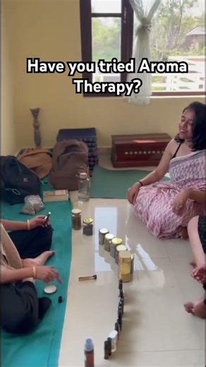 Aroma therapy and essential oils session made us realise that smell and scent play big part in mood