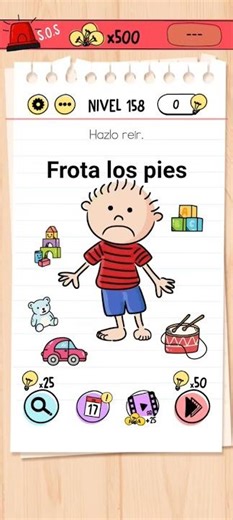 Nivel 158 Brain test