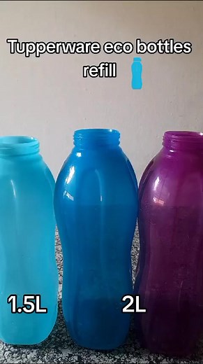 Tupperware Eco Bottles: Reusable Sizes for Water/Drink Needs