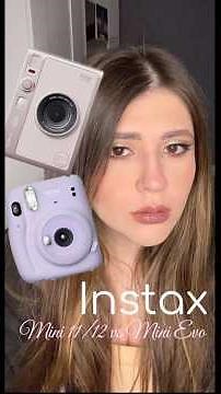Instax mini 11/12 vs Instax mini EVO📸#fujifilm #instax #instaxmini #instaxminievo