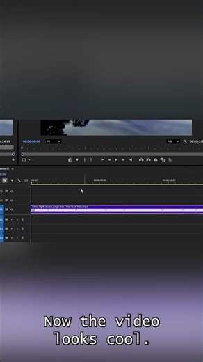 Edit Like a PRO in 45 Seconds (Premiere Pro Speed Ramp) 🔥 #shorts