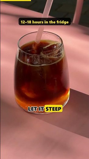 How to Make Cold Brew Coffee 🧊 (Smooth, Never Bitter)