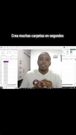 Crea muchísimas carpetas para guardar tus archivos ¡Y generalas en segundos! Así como lo lees. Mira este vídeo y crea todas las carpetas que quieras, con el nombre que quieras con la ayuda de Excel. Sígueme en Facebook, YouTube e Instagram como ‎@controlzexcel #viralpost #foryoupage❤️❤️ #Excel