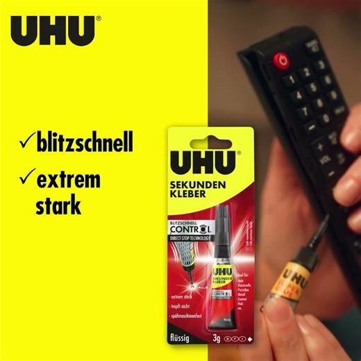 UHU Sekundenkleber rettet das Spiel – Wenn jede Sekunde zählt!