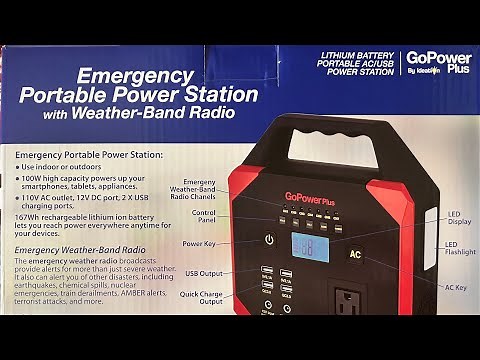 Go Power Plus Emergency Solar Generator