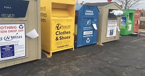 Lowe's says donation boxes must go