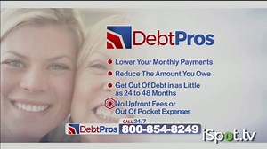 DebtPros TV Spot, 'Urgent Message: $5,000 or More in Credit Card Debt'