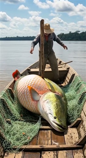 Unbelievable Catch Rabbit Found Inside a Giant Fish!