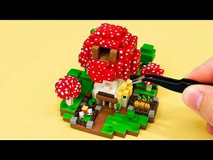 Minecraft Clay Tutorial: Building a Realistic Mushroom House Step by Step