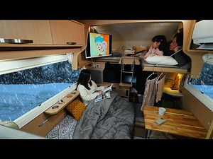 Car camping during deep freeze | Experiencing a disaster in a heavy snowfall area