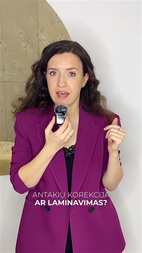 Antakių korekcija ar laminavimas❓ Ką pasirinkti? Kuo skiriasi? Ir kam šios procedūros labiausiai tinka? Žiurėk video įrašą ir sužinosi✨ O kokia procedūra tau arčiau širdies? Išsisaugok šį įrašą ir pasidalink💜 Turi klausimų? Susisiek asmenine žinute arba registruokis puslapyje 📲 www.permanentomeistre.lt #antakiųkorekcija #antakiudažymas #antakiulaminavimas #naturalusantakiudazymas #antakiukorekcijavilnius