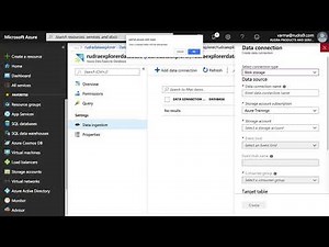 Lab demo: Create data explorer and ingest & query data