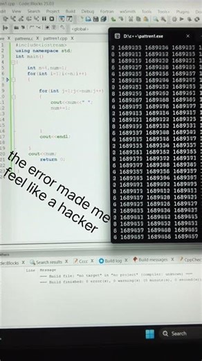 for loop bug #coding #computerscience #programming