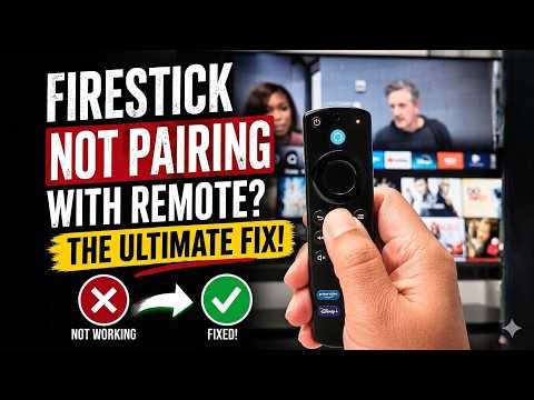 Fire Stick Remote Pairing Stuck? Do This Now! (Works Every Time)
