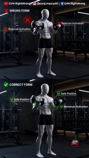 Stop Doing Dumbbell Curl Wrong! (Fix Your Form For Faster Gains)