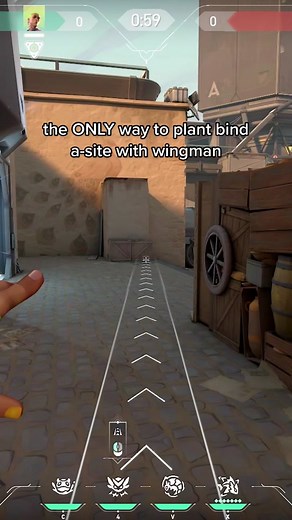Planting Spike with Wingman in Valorant