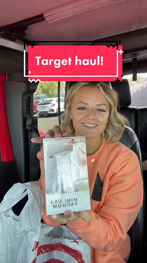 Fall Target Haul: Mini Vacuum, LED Lights, and More!