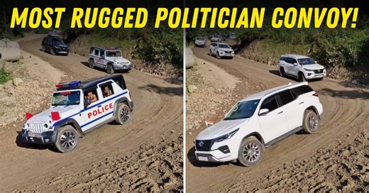 This CM's Convoy Is India's Most Rugged Politician Convoy: Only Toyotas And Mahindras