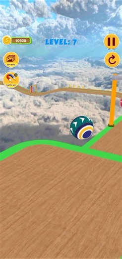 Going Balls Level 50 Full Speed Run 😱 Android Gameplay #shorts