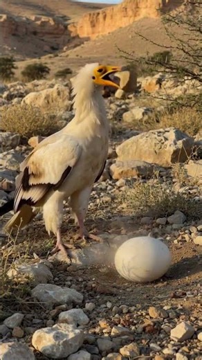 This bird literally uses tools to survive.