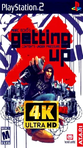 Marc Ecko's Getting Up - Contents Under Pressure PS2 VS 4K - PCSX2