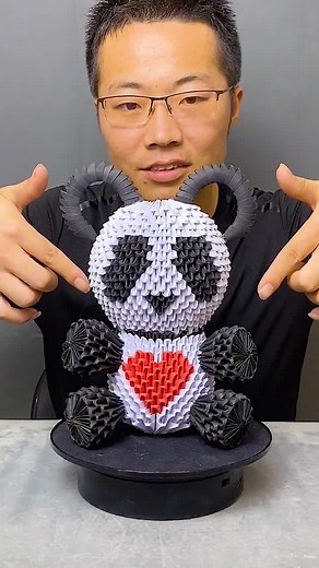 Origami Panda Creation