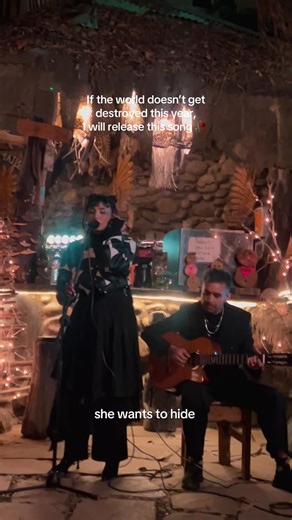 The song is called ‘Rhododendron Red’ 🐦‍🔥 AJ the producer on guitar 🎸 Styled by @ygkk888 and @meni🌸 Makeup by Labisha 🌻 at Krazy Gecko 🦎 Pokhara #rhododendron #red #pokhara #nepal #livemusic