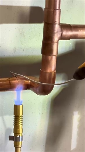 5.6K views | We don't use propress here on straight soldering of copper #plumbing #diy #soldering | EchoWorld101 | Facebook