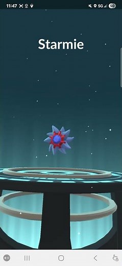 Shiny Staryu Evolution Pokémon Go