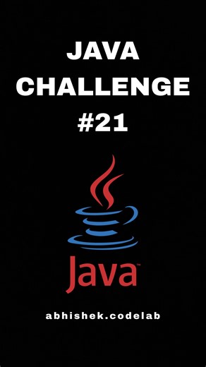 Abhishek’s CodeLab on Instagram: "💻 Java Challenge #21 Four comparisons. Four results. What will be printed? Comment 👉 true / false sequence 👇 (Check story for explanation!) 📲 Check my story for the correct answer with explanation! 🔥 Save this post for daily Java challenges! ➡️ Follow @abhishek.codelab #code #coding #codinglife #engineer #engineering #programmer #coder #java #javacoding #javaquiz #javadeveloper #fullstackjava #programming #javabasics #learning #backend #softwaredevelopment 