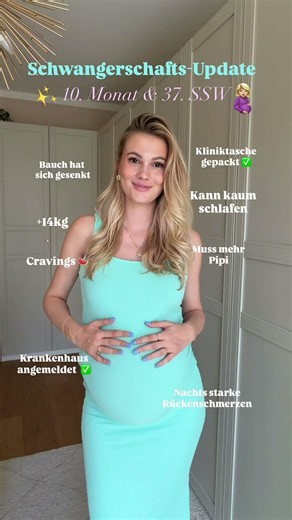 Schwangerschafts-Update - 10. Monat & 37. SSW 🤰🏼