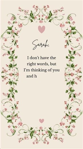 Cards That Actually Comfort People #sympathy #thinkingofyou