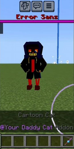 Cartoon cat (MarchPH) vs error sans - Minecraft | mob battles