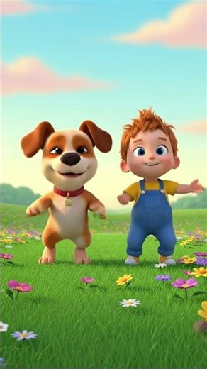 Animal Parade Fun! 🐶🐱🐰 | Learn Animal Sounds & Nursery Rhyme #Shorts #shorts