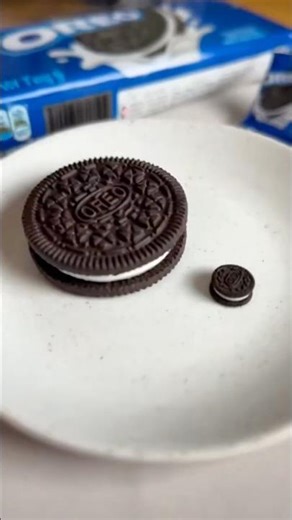 Viral Mini Oreo’s #food #minifood #oreo #biscuit #viralshorts