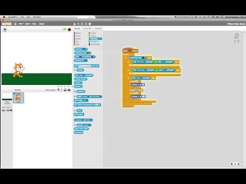 Scratch Tutorial 3 - How to run, walk and Jump! W/ Felix the Cat Sprite!