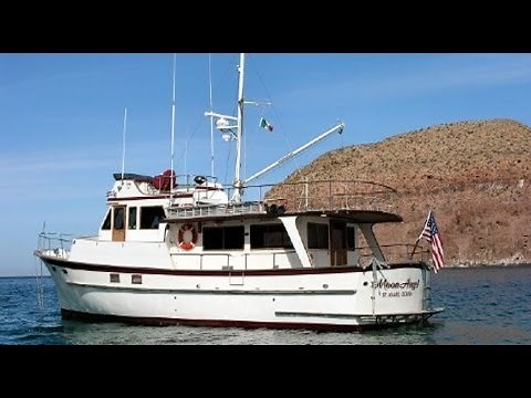 50' Cheoy Lee Long Range Trawler Yacht Tour