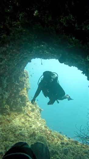 Scuba Diving in Maldives Clear Waters #maldives #scubadiving