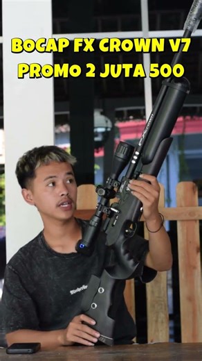 PROMO BOCAP FX CROWN V7 500 CC CUMA 2 JUTA 500 #promosenapanangin #senapanbocap