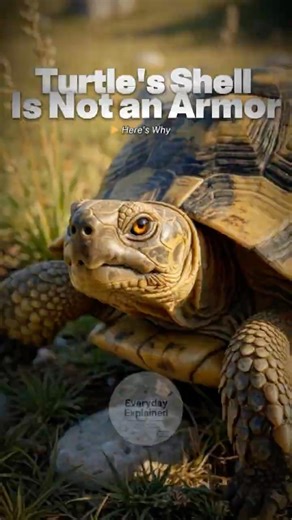 Turtle's Shell Is Not an Armor 🤯🐢