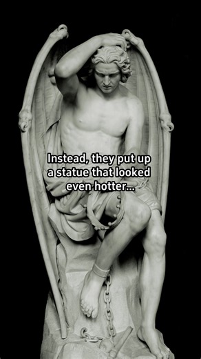 The "Devil" Statue That Terrified 19th-Century Belgium #history #art #painting