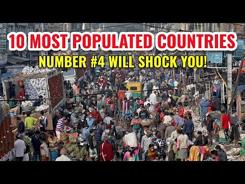 10 Most Populated Countries in the World 2025