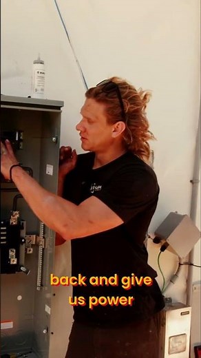 400 Amp Service Install: Power Ready & Panel Swap Coming #shorts