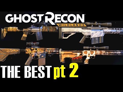 Ghost Recon Wildlands MK14 OCCULT vs MK14 DAMAGE TEST