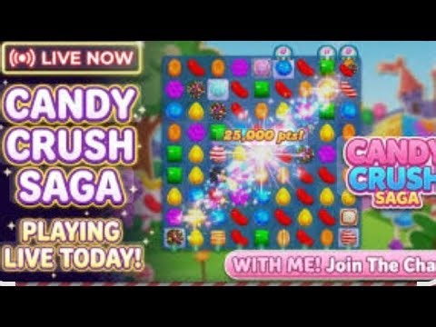 🍬Friends Candy Crush Live Stream Is On🍭 welcome In My Live Gaming stream