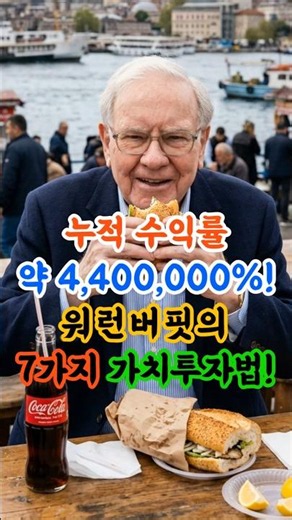 ~4,400,000% Cumulative Return! Warren Buffett's 7 Rules of Value Investing! #WarrenBuffett #Value...