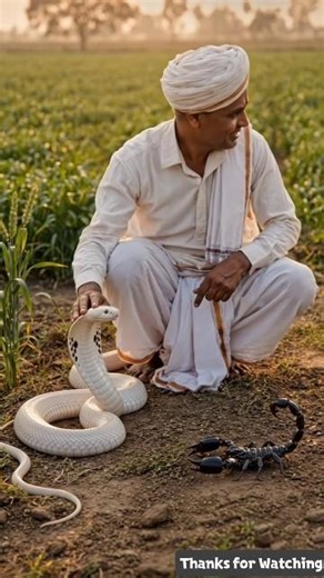 The Lazy Scorpion Who Became a Hero- A Shocking Story | #Cobra #Shorts #aianimalstory #Scorpian