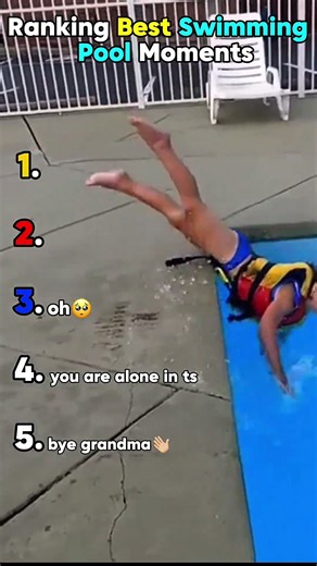 Ranking Best Swimming Pool Moments😂