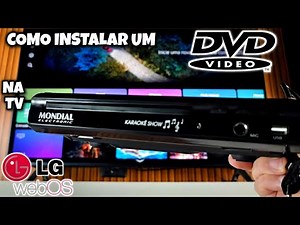 HOW TO INSTALL A DVD PLAYER ON LG WEBOS TV | 2025